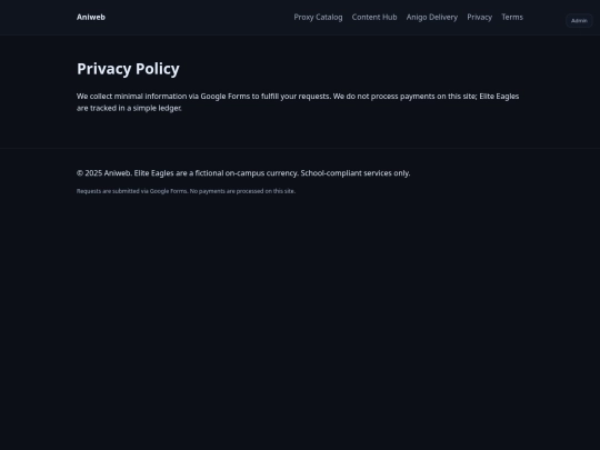 privacy screenshot