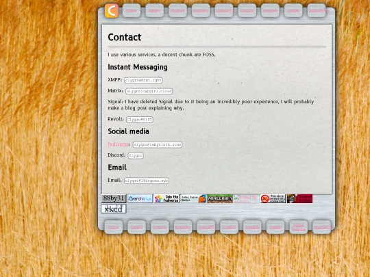 contact screenshot