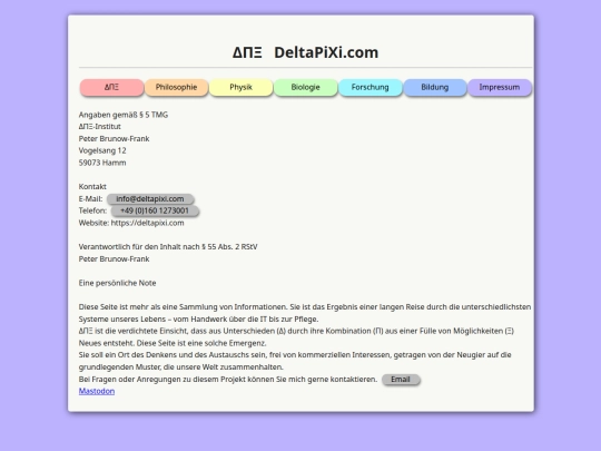 impressum screenshot