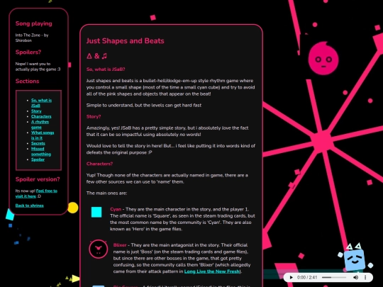 indieWebStyle/shrines/jsab screenshot