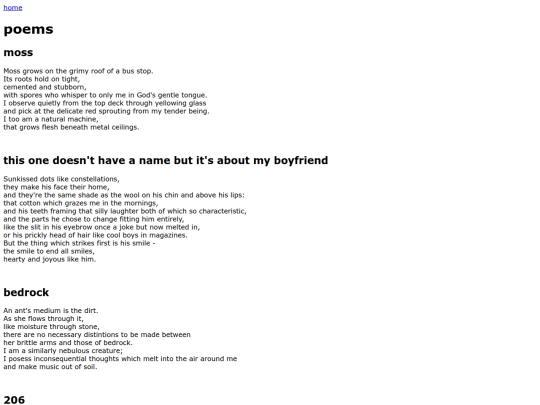 poetry screenshot