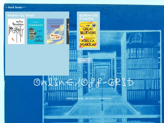 pages/bookshelf screenshot