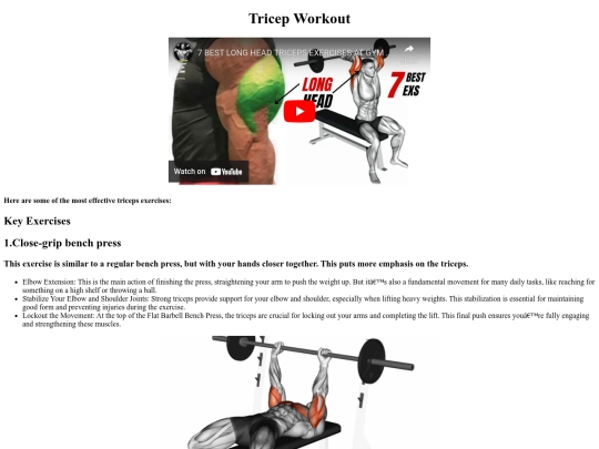 gym/tricep screenshot