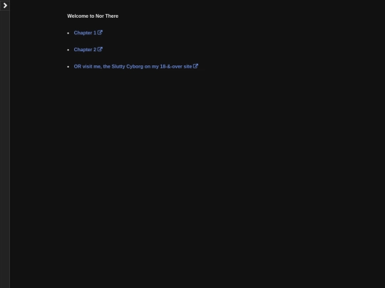 Chapters/Nor There Table of Contents screenshot