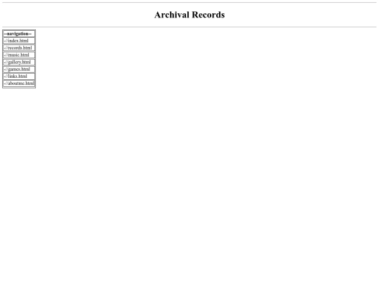 records screenshot