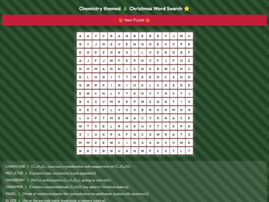 ChemistryChristmas screenshot