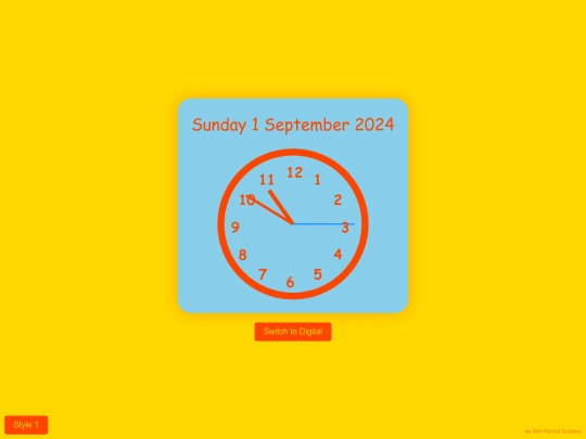 ClassClock screenshot
