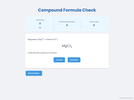 CompoundFormulacheck screenshot