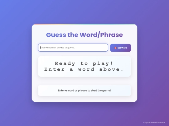 Guesstheword screenshot