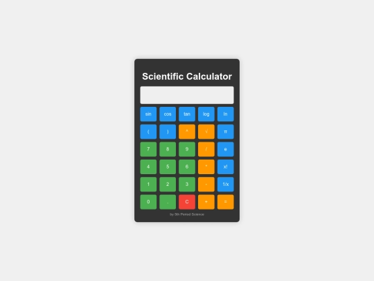 Scientificcalculator screenshot