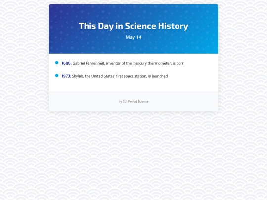 Thisdayinsciencehistory screenshot