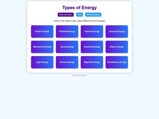 TypesofEnergy screenshot