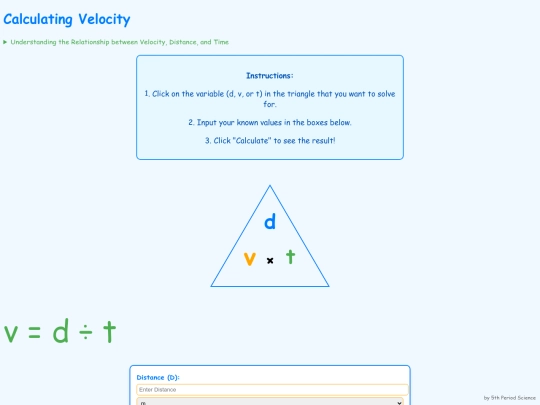 Velocity screenshot