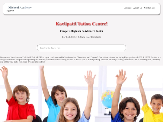 tution/Tution software screenshot