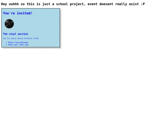 fakeevent screenshot