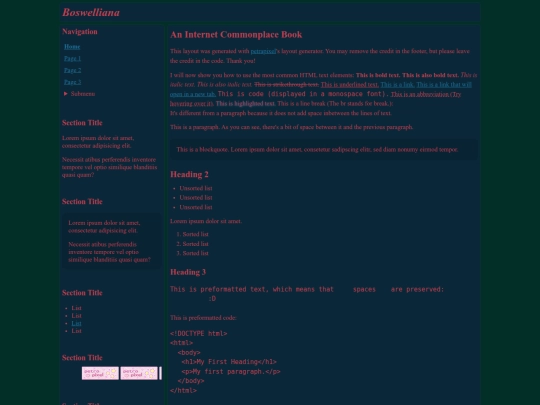 index screenshot