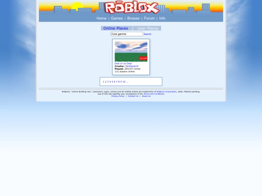 games screenshot