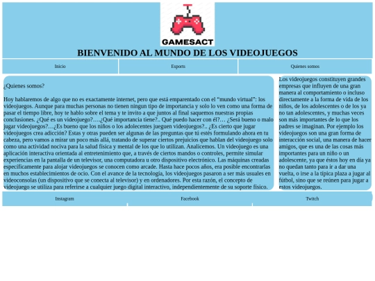 Deber HFAA/QuienesSomos screenshot