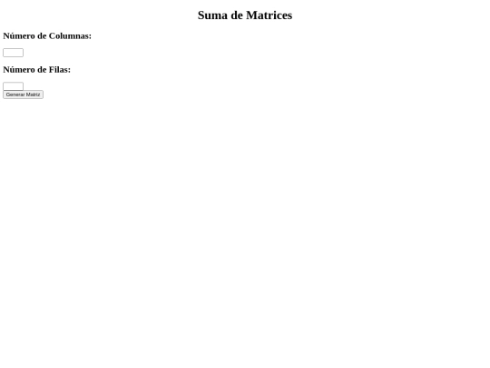 SumaMatrices screenshot