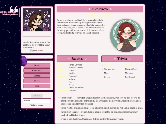 Pages/carina screenshot