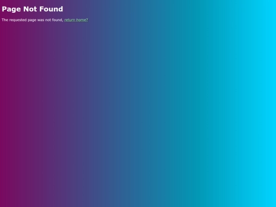 not_found screenshot