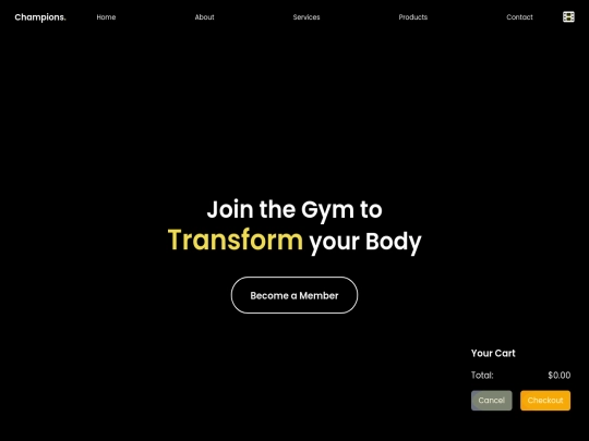 Champions Gym screenshot