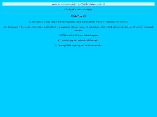webDev/webDev1 screenshot
