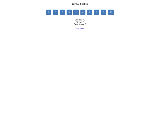 tunicaNumbers screenshot