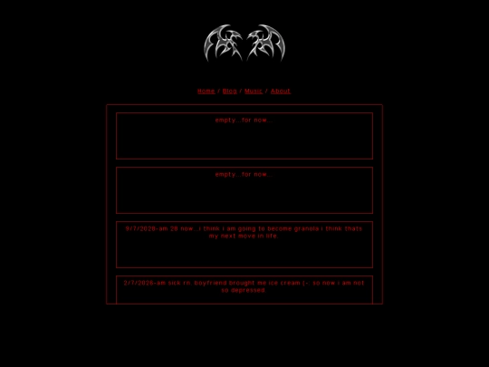 blog screenshot