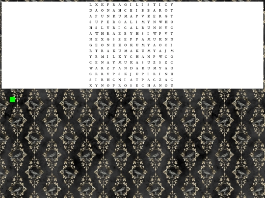 journal/2024/07July/wordsearch screenshot