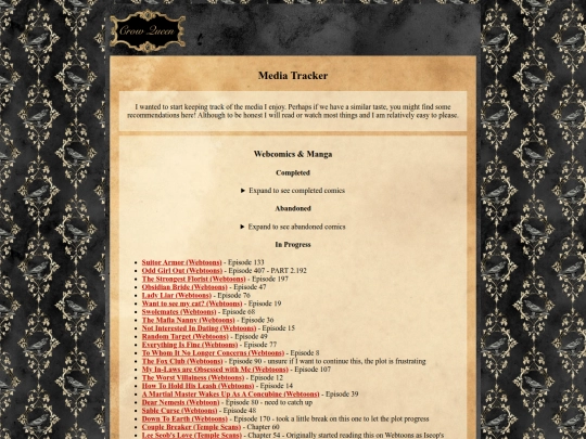 media-tracker screenshot