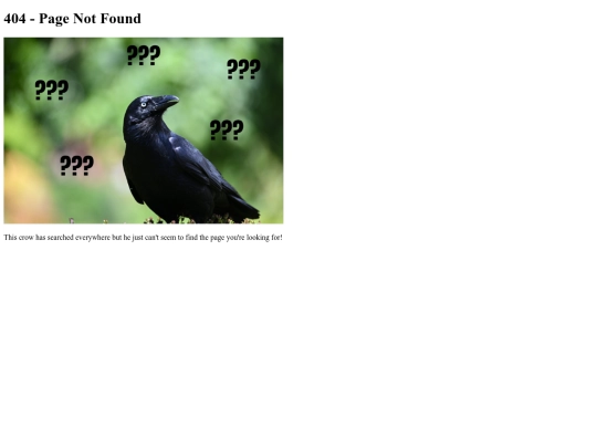 not_found screenshot