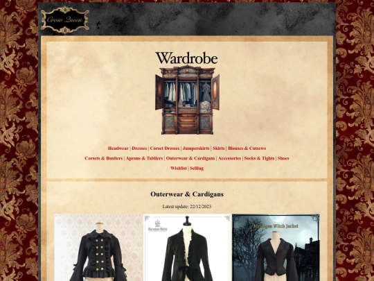 wardrobe/outerwear screenshot