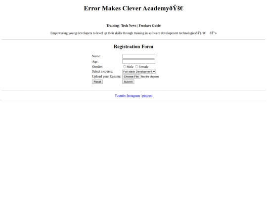 Event 1/register screenshot