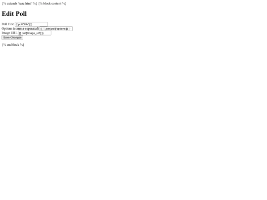 edit_poll screenshot