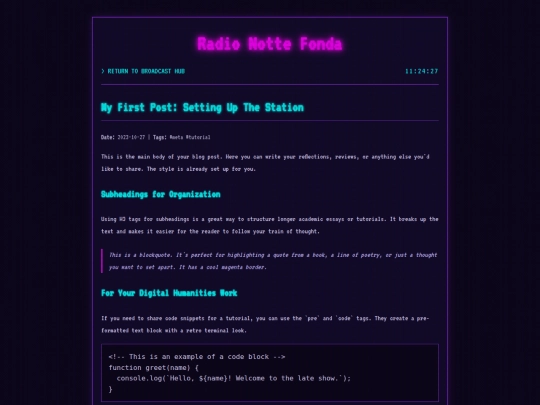 post_template screenshot