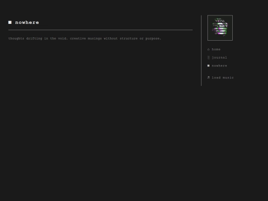 nowhere screenshot