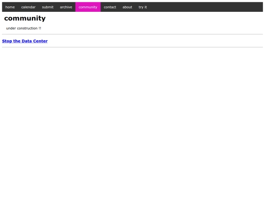 community screenshot