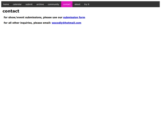 contact screenshot