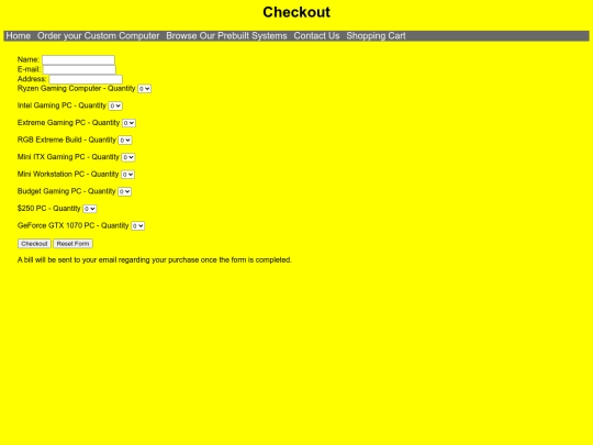 capstonecart screenshot