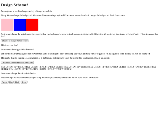 design screenshot