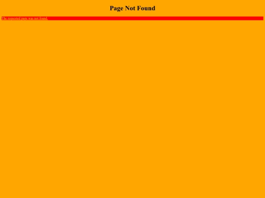 not_found screenshot