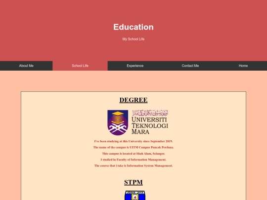 Resume/page 3 screenshot