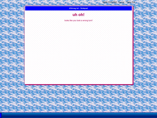 not_found screenshot