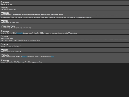 updates screenshot
