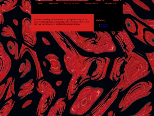 blog screenshot
