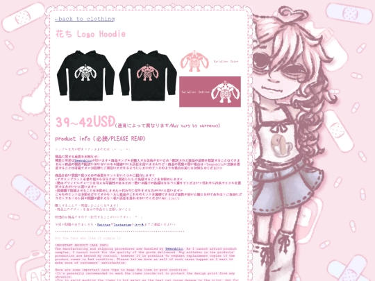 shop/goods/clothing/logo-hoodie screenshot