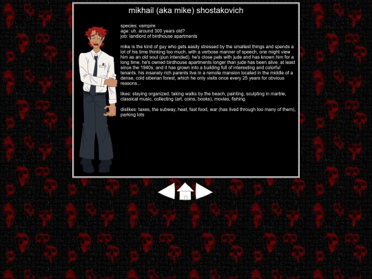 characters/mike-shostakovich screenshot