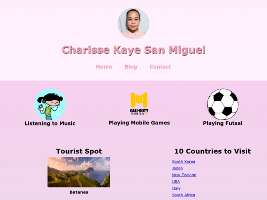home screenshot