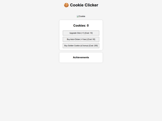 CookieClicker screenshot